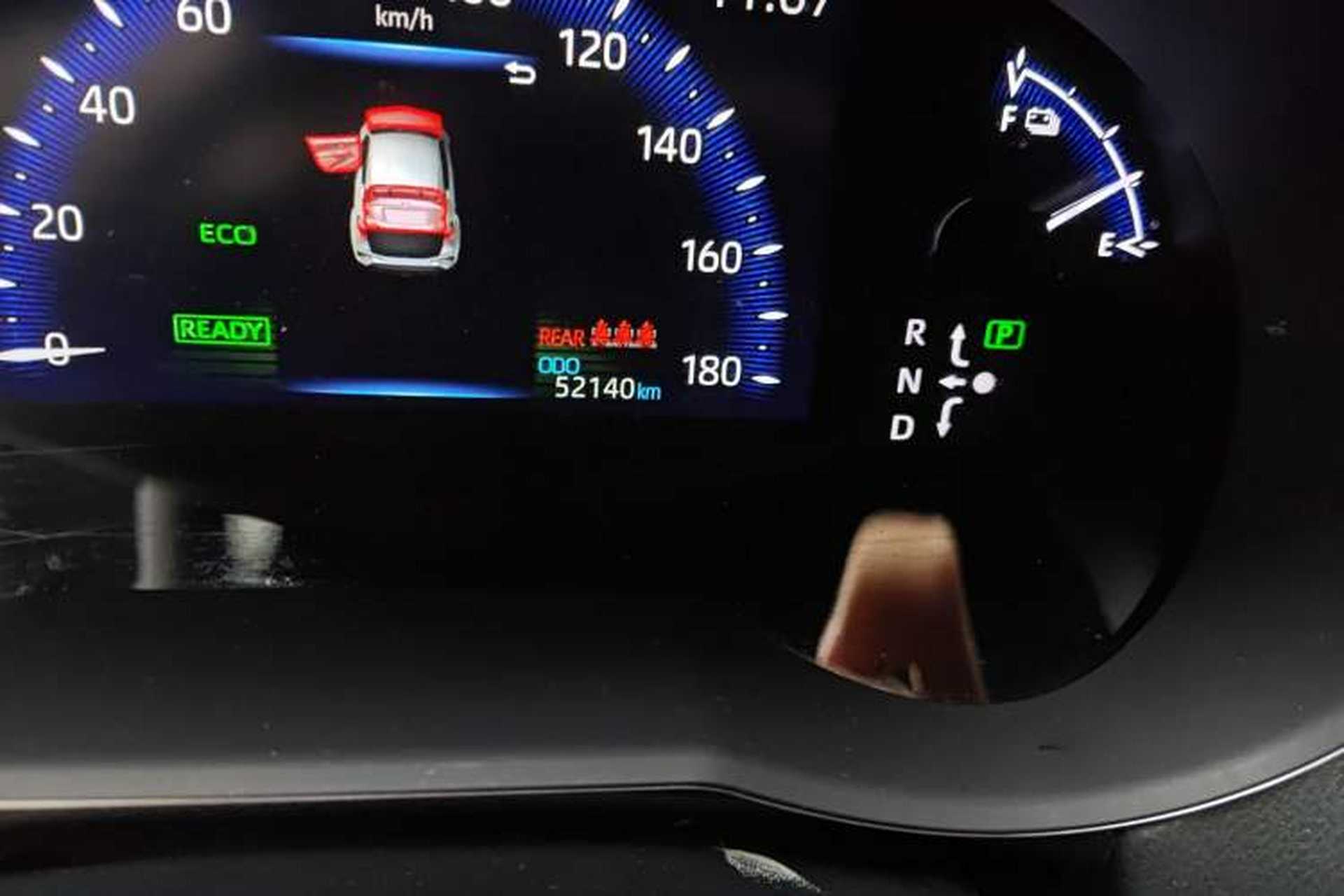 Used Toyota IZOA EV 2020 E·Smart Edition Odometer Close Up
