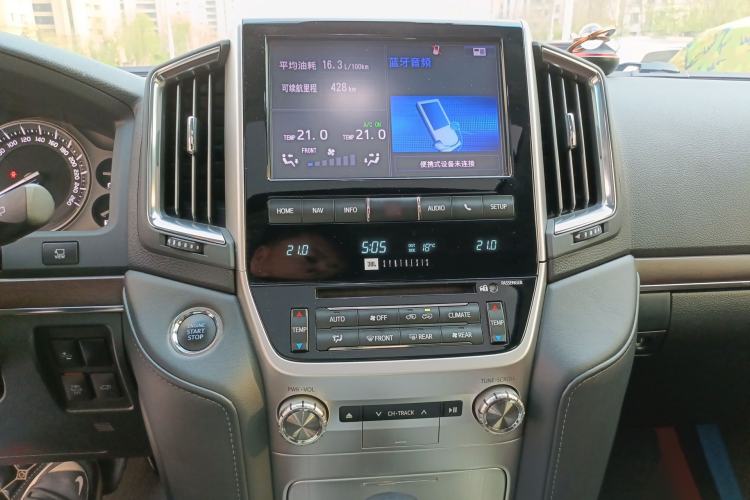 Used Toyota Land Cruiser  Audio And AC Panel