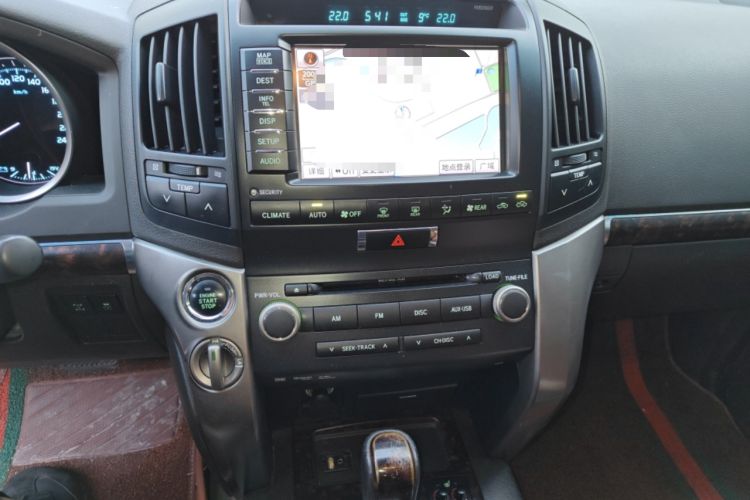 Used Toyota Land Cruiser 2007 4.7L Automatic VX-R Audio And AC Panel