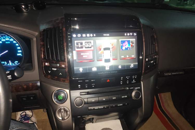 Used Toyota Land Cruiser  Audio And AC Panel