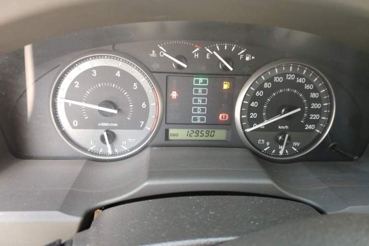 Used Toyota Land Cruiser 2010 4.0L Automatic VX Instrument Cluster