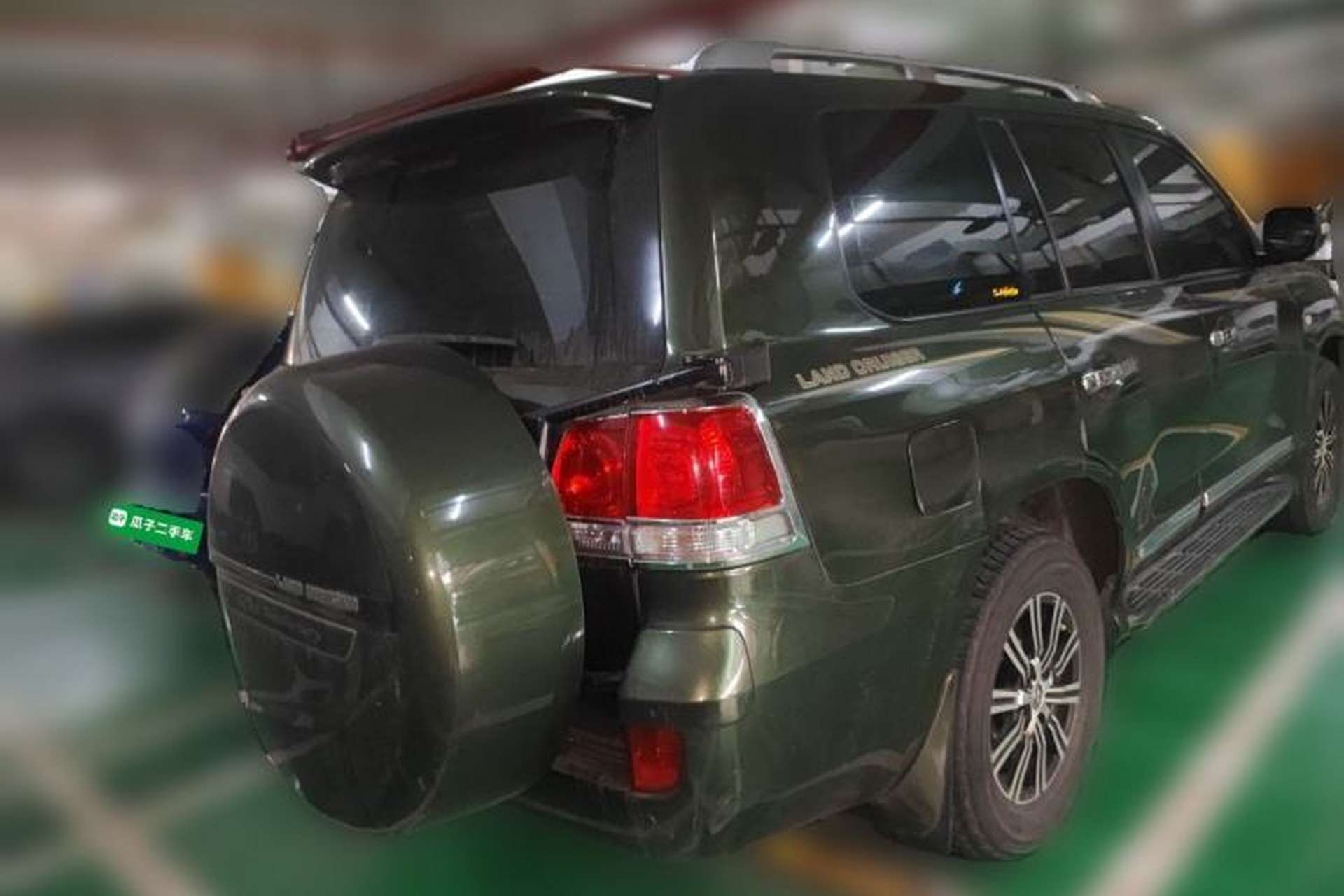 Used Toyota Land Cruiser  Rear Right 45 Deg
