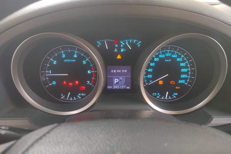 Used Toyota Land Cruiser 2010 4.7L Automatic VX Instrument Cluster