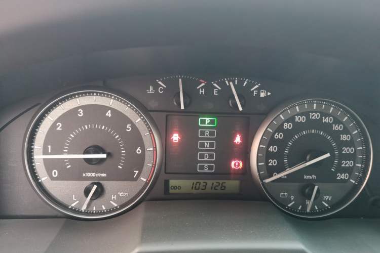 Used Toyota Land Cruiser 2010 4.0L Automatic VX Instrument Cluster