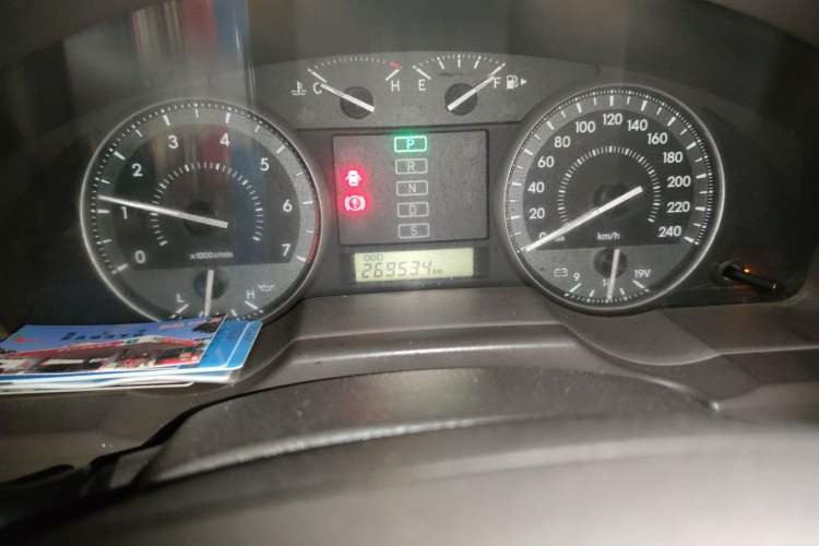 Used Toyota Land Cruiser 2012 4.0L Automatic VX Odometer Close Up