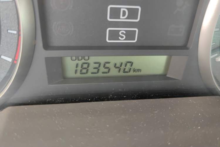 Used Toyota Land Cruiser 2012 4.0L Automatic VX Odometer Close Up