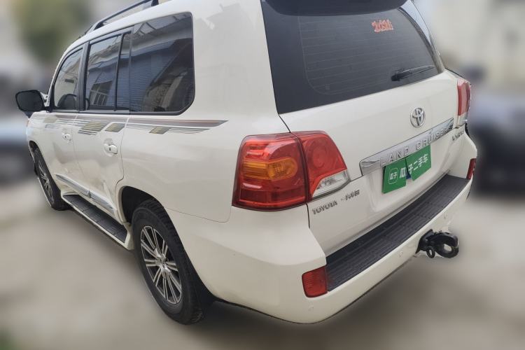 Used Toyota Land Cruiser 2012 4.6L Automatic VX-R Rear Left 45 Deg