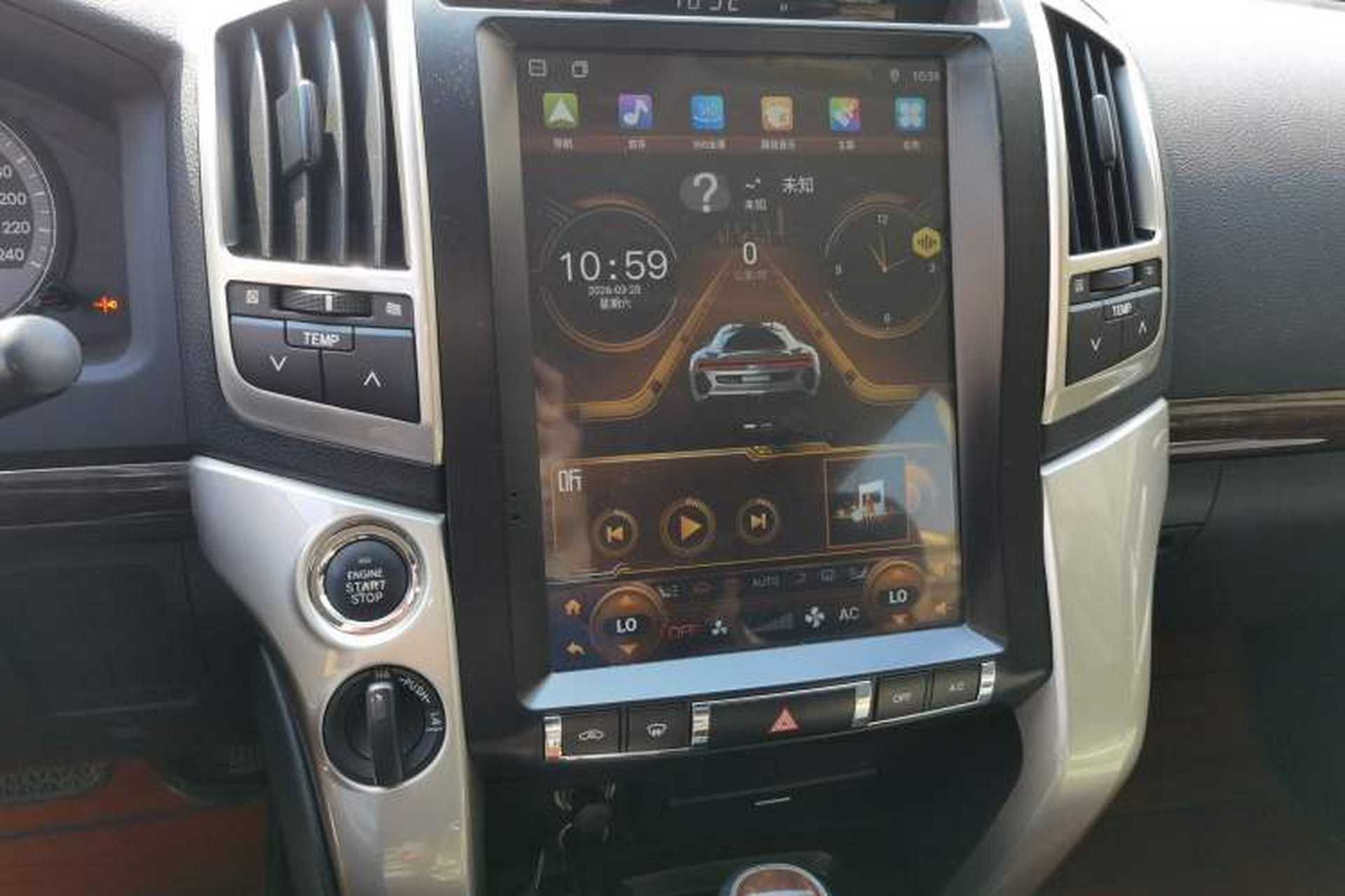 Used Toyota Land Cruiser  Audio And AC Panel