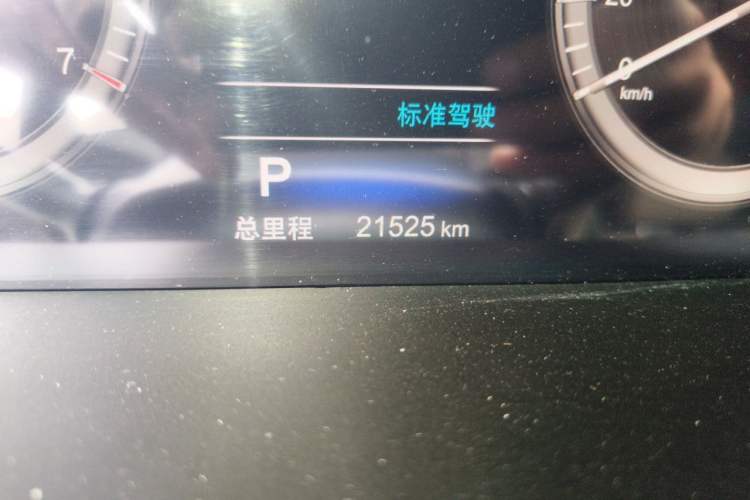 Used Toyota Land Cruiser  Odometer Close Up
