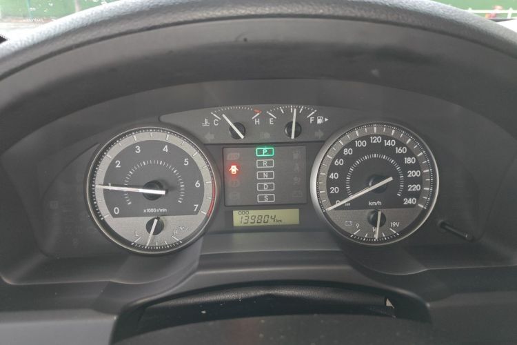 Used Toyota Land Cruiser 2014 4.0L Automatic Parallel Import Version Odometer Close Up