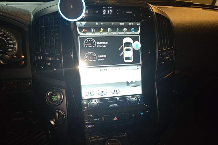 Used Toyota Land Cruiser  Audio And AC Panel