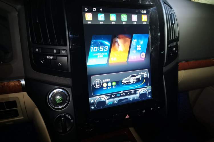 Used Toyota Land Cruiser  Audio And AC Panel