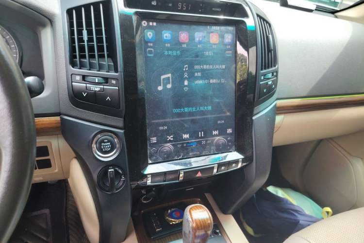 Used Toyota Land Cruiser 2014 4.0L Automatic Parallel Import Version 5 Seats Audio And AC Panel