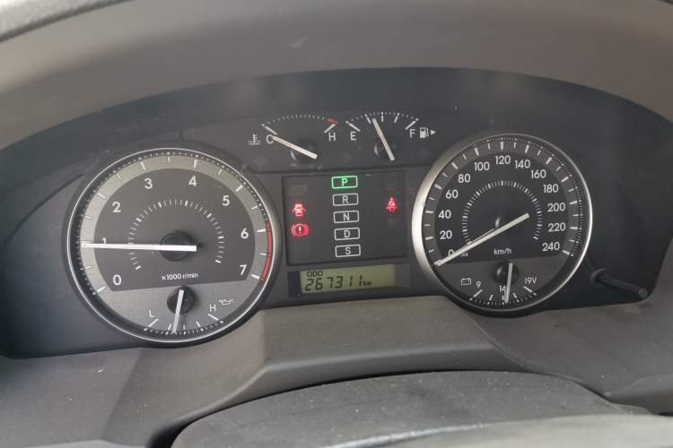 Used Toyota Land Cruiser 2014 4.0L Automatic Parallel Import Version 5 Seats Instrument Cluster