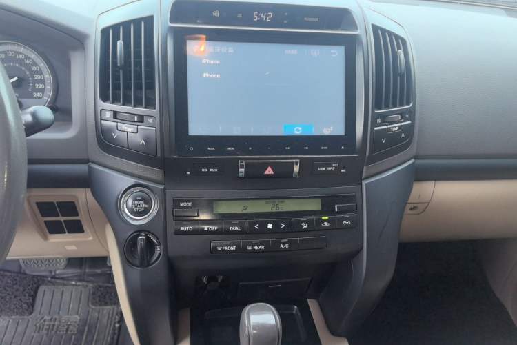 Used Toyota Land Cruiser  Audio And AC Panel