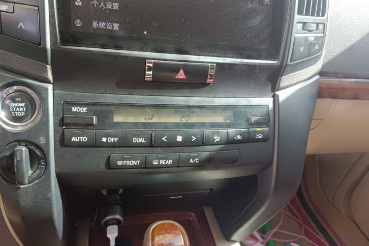 Used Toyota Land Cruiser  Audio And AC Panel