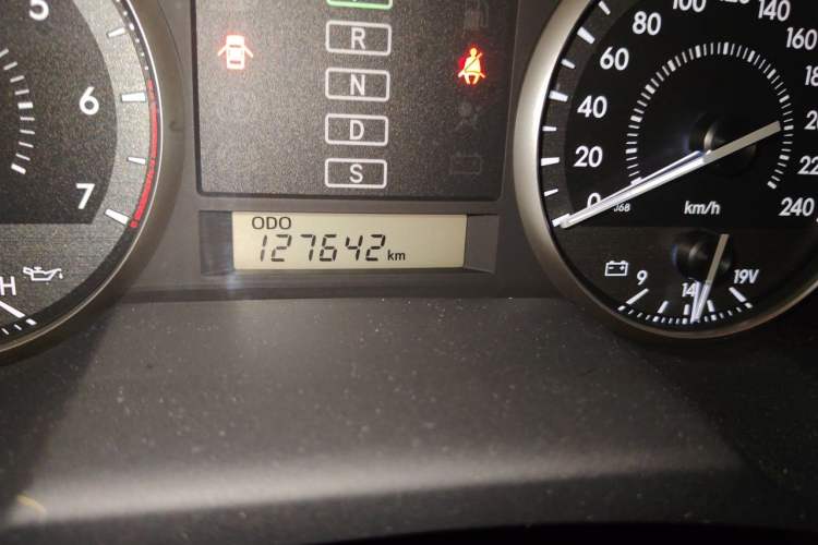 Used Toyota Land Cruiser 2015 4.0L 5-Seater Middle East Version Odometer Close Up