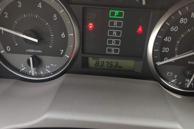 Used Toyota Land Cruiser 2015 4.0L V6 Middle East Low-Trim Version Odometer Close Up