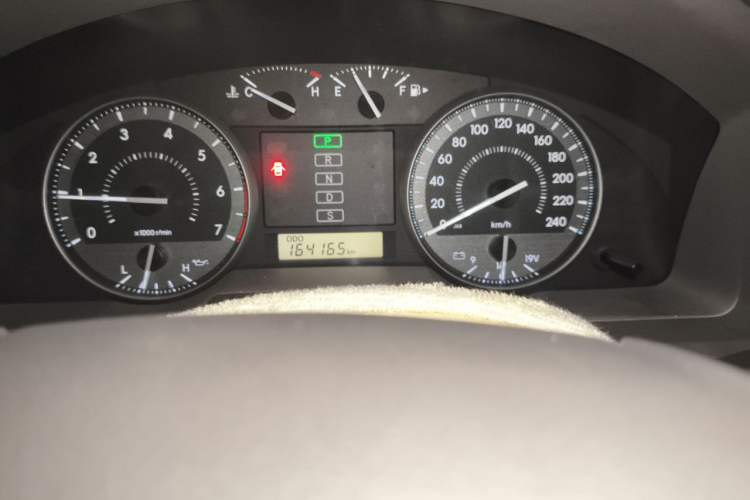 Used Toyota Land Cruiser 2015 4.0L V6 Middle East Low-Trim Version Odometer Close Up