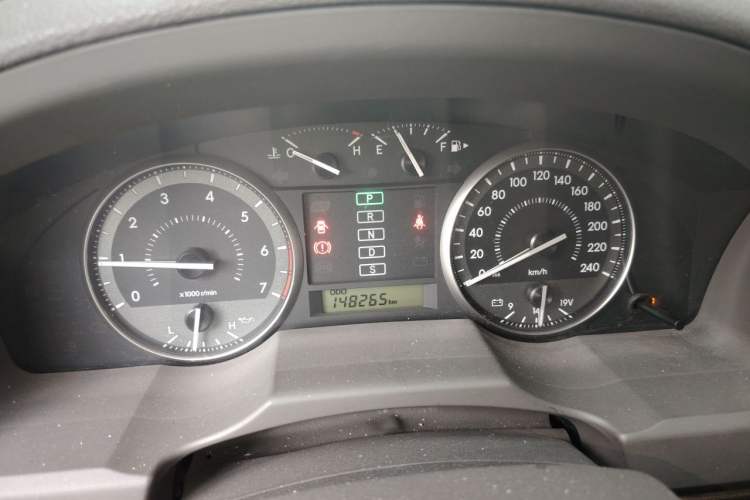 Used Toyota Land Cruiser 2015 4.0L V6 Middle East Low-Trim Version Odometer Close Up