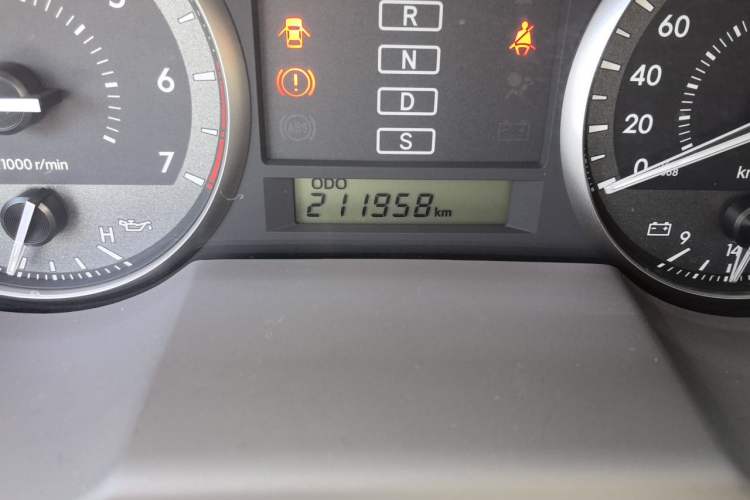 Used Toyota Land Cruiser 2015 4.0L V6 Middle East Limited Edition Odometer Close Up
