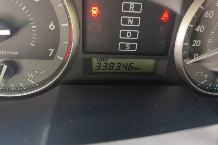 Used Toyota Land Cruiser 2015 4.0L 5-Seater Middle East Version Odometer Close Up