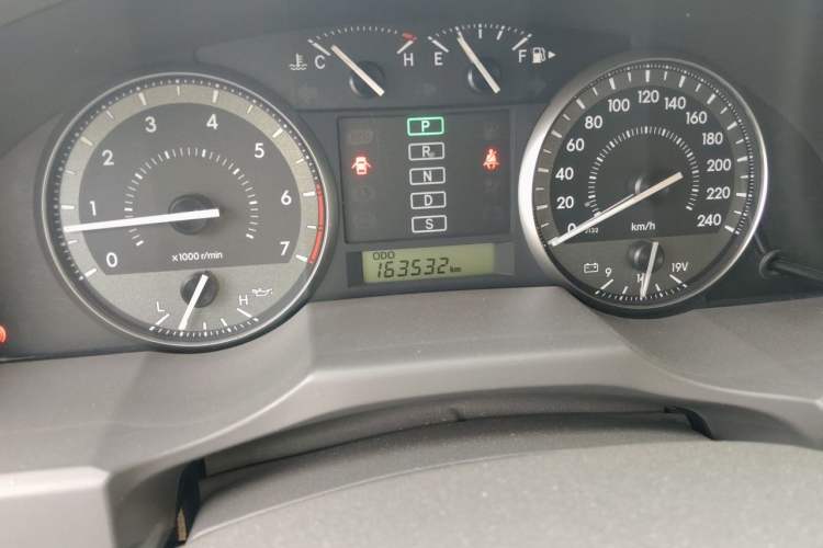 Used Toyota Land Cruiser 2015 4.0L V6 Middle East Low-Trim Version Odometer Close Up