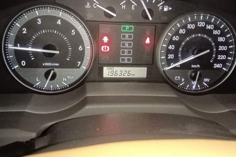 Used Toyota Land Cruiser 2015 4.0L 5-Seater Middle East Version Odometer Close Up