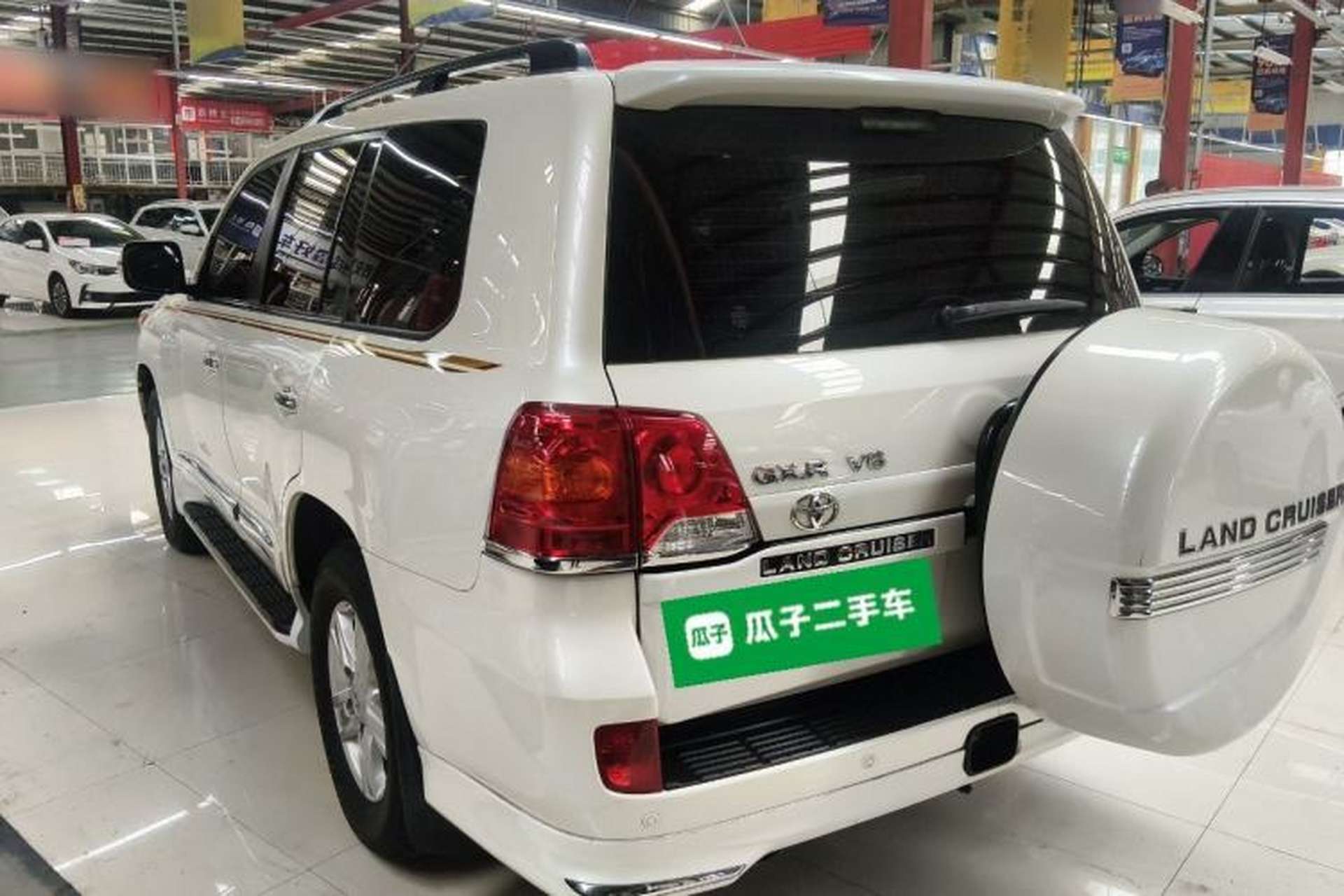 Used Toyota Land Cruiser 2015 4.0L GX-R U.S. Specification Rear Left 45 Deg