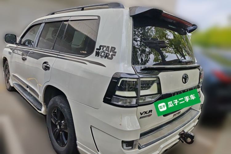 Used Toyota Land Cruiser 2015 4.0L V6 Middle East Low-Trim Version Rear Left 45 Deg