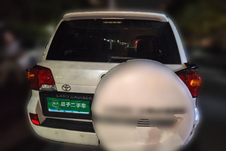 Used Toyota Land Cruiser 2015 4.0L V6 Middle East Low-Trim Version Rear