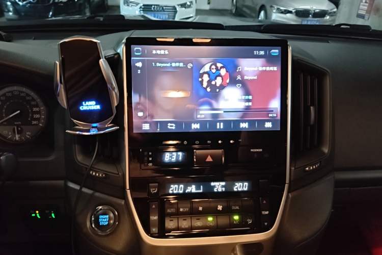 Used Toyota Land Cruiser 2016 4.0L GX 5-Seater U.S. Specification Audio And AC Panel