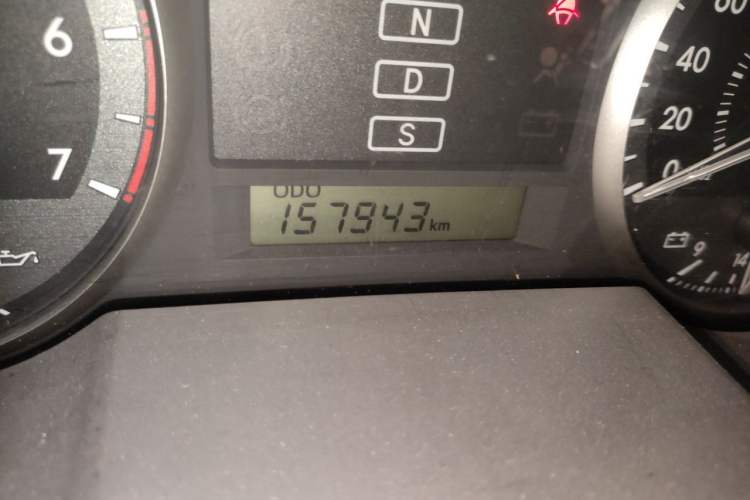 Used Toyota Land Cruiser 2016 4.0L Gasoline 8-Seater Middle East Version Odometer Close Up