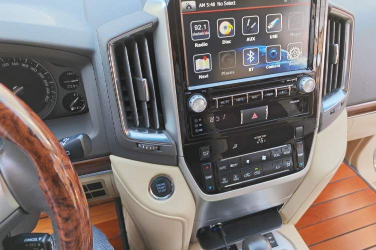 Used Toyota Land Cruiser  Audio And AC Panel