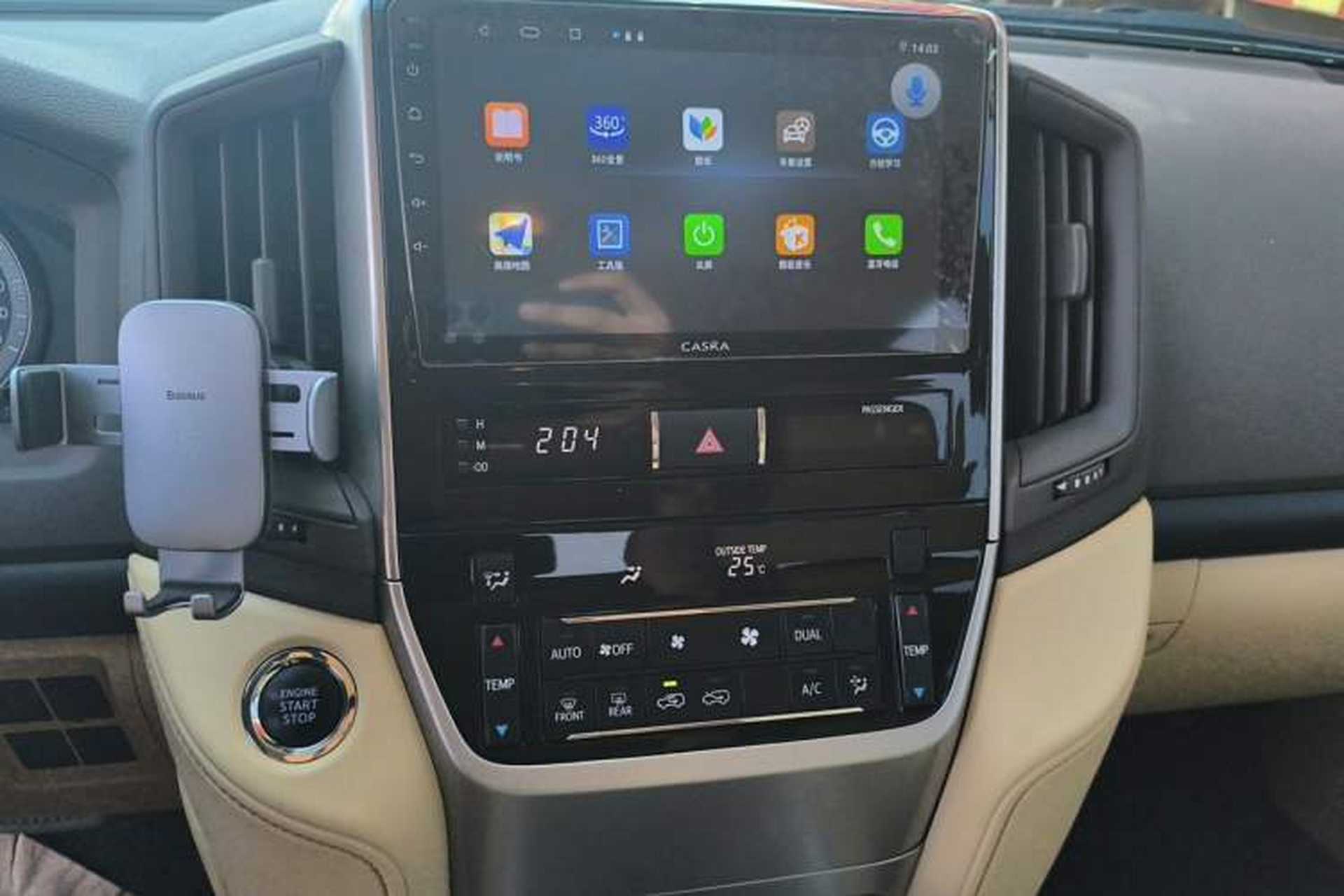 Used Toyota Land Cruiser  Audio And AC Panel