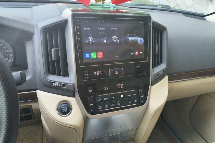 Used Toyota Land Cruiser 2016 4.0L Gasoline 8-Seater Middle East Version Audio And AC Panel