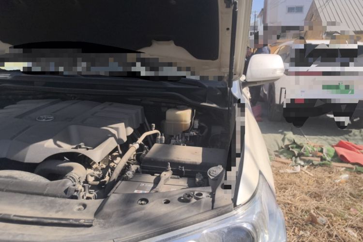 Used Toyota Land Cruiser  Engine Bay Left