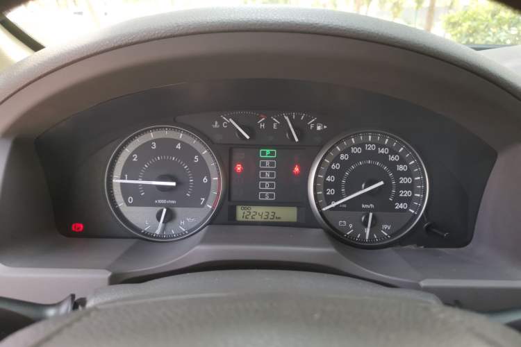 Used Toyota Land Cruiser 2016 4.0L Automatic Parallel Import Version 5 Seats Instrument Cluster