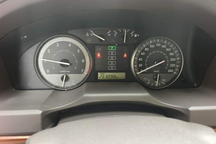 Used Toyota Land Cruiser 2016 4.0L GX 8-Seater U.S. Specification Odometer Close Up