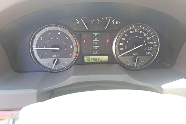 Used Toyota Land Cruiser 2016 4.0L Automatic Transmission Middle East Version Odometer Close Up