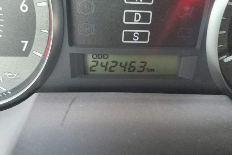 Used Toyota Land Cruiser 2016 4.0L Gasoline 8-Seater Middle East Version Odometer Close Up