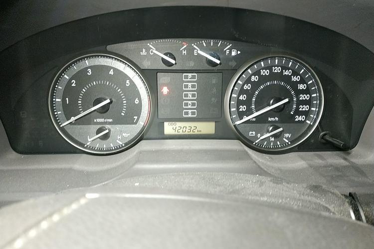 Used Toyota Land Cruiser 2016 4.0L Automatic GX-R Odometer Close Up