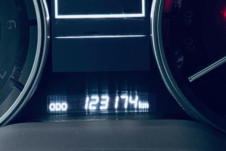 Used Toyota Land Cruiser 2016 5.7L Automatic/Manual Transmission EX-R Middle East Odometer Close Up