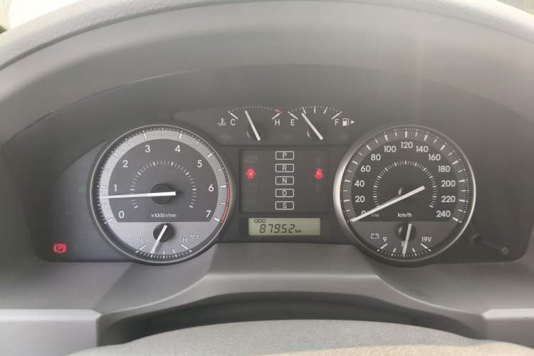 Used Toyota Land Cruiser 2016 4.0 GX-R Dual Fuel Dual Differential – Middle East Odometer Close Up