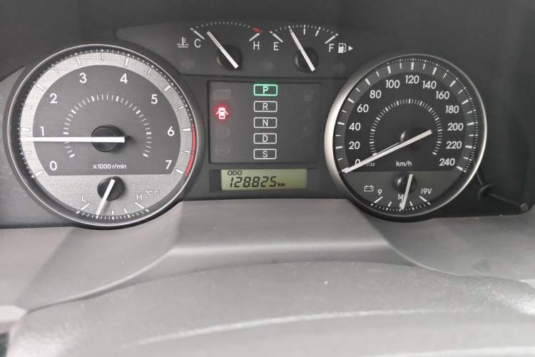 Used Toyota Land Cruiser 2016 4.0L Gasoline 8-Seater Middle East Version Odometer Close Up