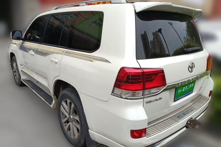 Used Toyota Land Cruiser 2016 4.0L Automatic Parallel Import Version 5 Seats Rear Left 45 Deg