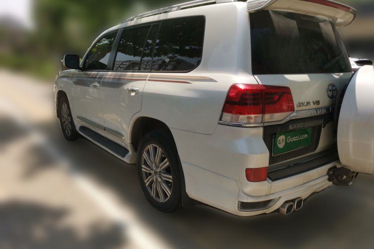Used Toyota Land Cruiser 2016 4.0L Automatic Parallel Import Version 5 Seats Rear Left 45 Deg