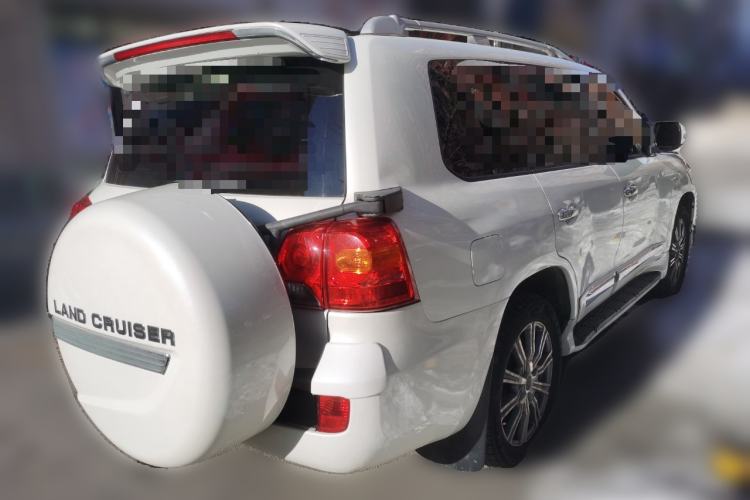 Used Toyota Land Cruiser 2016 4.0L Gasoline 8-Seater Middle East Version Rear Right 45 Deg