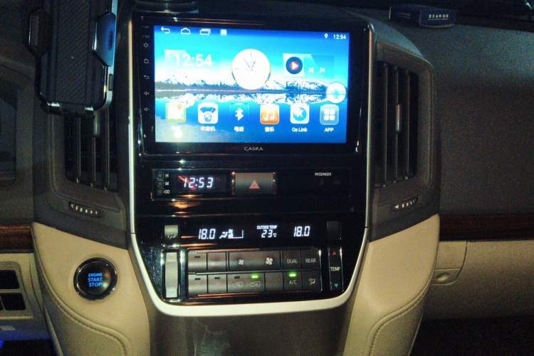 Used Toyota Land Cruiser  Audio And AC Panel