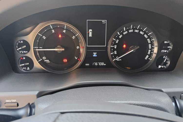 Used Toyota Land Cruiser 2017 4.0L Automatic Parallel Import Instrument Cluster